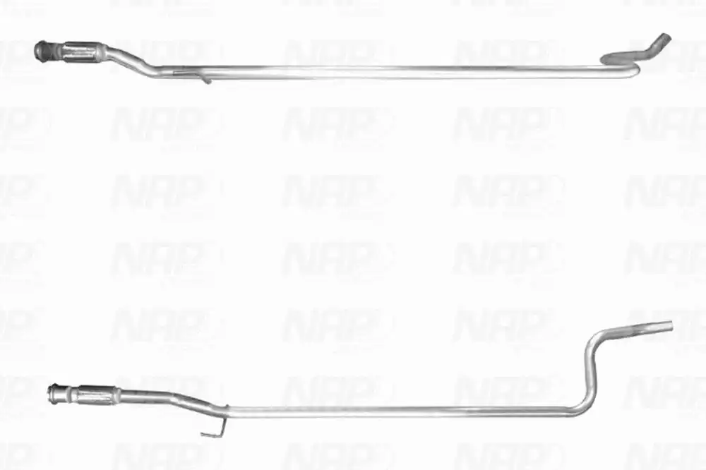 Tuyau d'échappement NAP carPARTS GmbH CAC10630