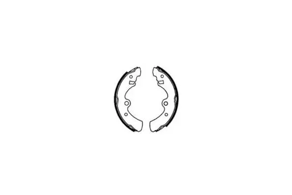 Jeu de mâchoires de frein E.T.F. 09-0249