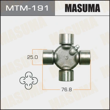 Joint, arbre de transmission MASUMA MTM-191