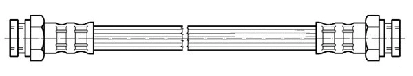 Flexible de frein CEF 510203