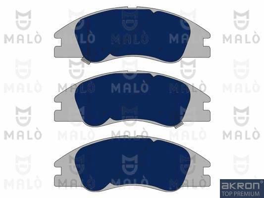 Kit de plaquettes de frein, frein à disque AKRON-MALÒ 1050972