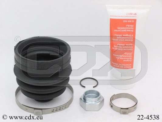 Jeu de joints-soufflets, arbre de commande CDX 22-4538