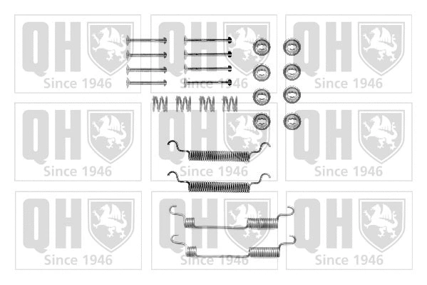 Kit d'accessoires, mâchoire de frein QUINTON HAZELL BFK301