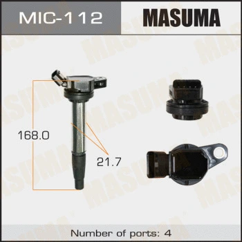 Bobine d'allumage MASUMA MIC-112