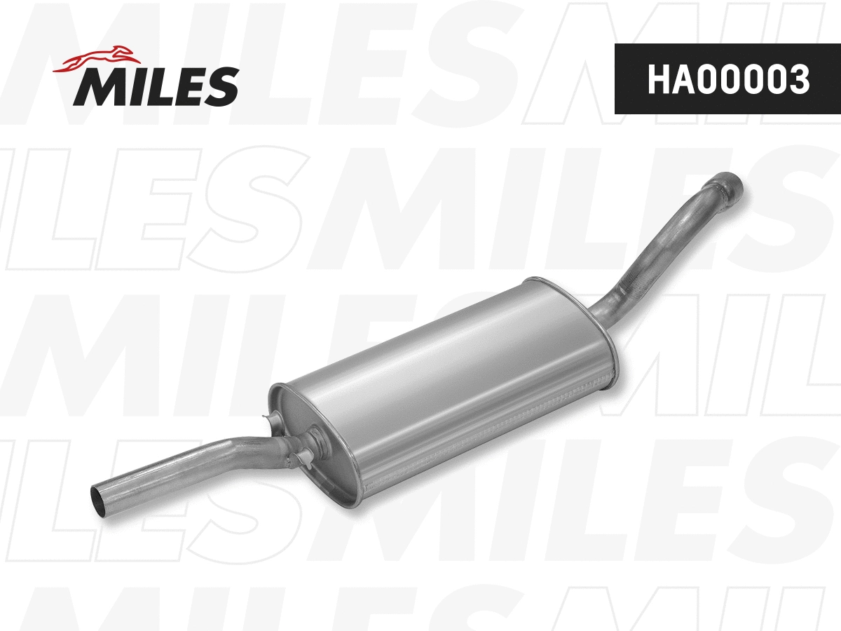 Silencieux arrière MILES HA00003