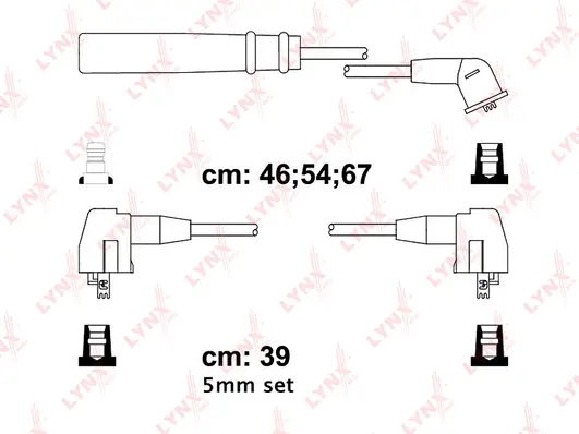 Kit de câbles d'allumage LYNXAUTO SPC2410