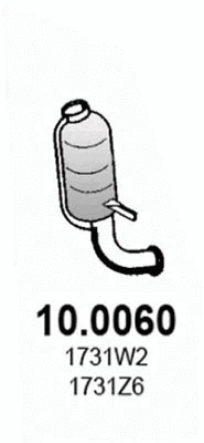 Catalyseur ASSO 10.0060
