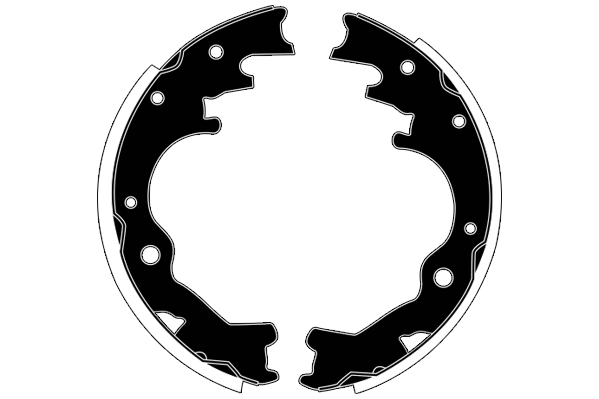 Jeu de mâchoires de frein RAICAM RA26520