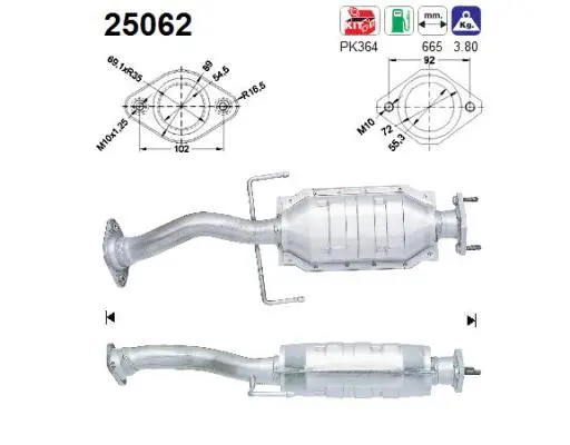 Catalyseur AS 25062