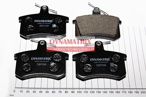 Kit de plaquettes de frein, frein à disque DYNAMATRIX DBP596
