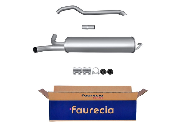 Silencieux arrière Faurecia FS40598