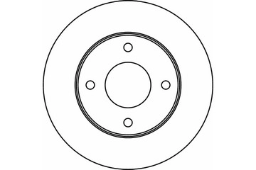 Disque de frein ABTEX BD1297V
