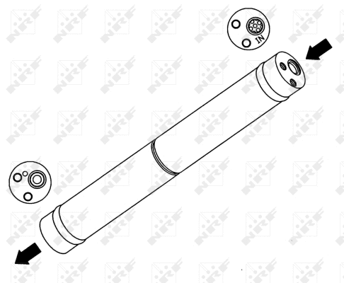 Filtre déshydratant, climatisation NRF 33141