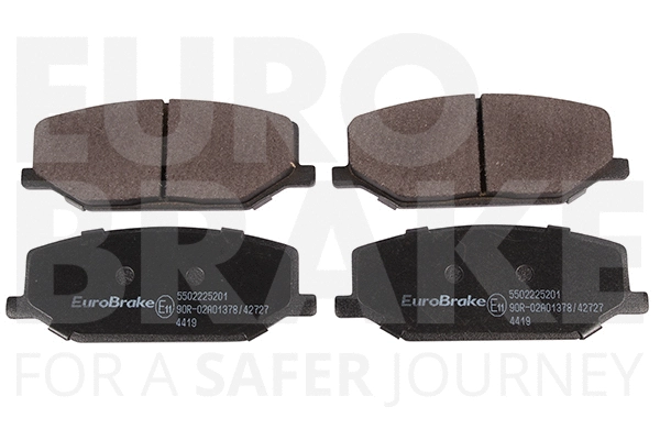 Kit de plaquettes de frein, frein à disque EUROBRAKE 5502225201