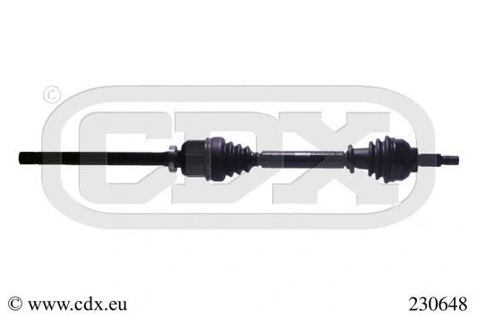Arbre de transmission CDX 230648