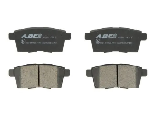 Kit de plaquettes de frein, frein à disque ABE C23015ABE