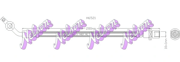 Flexible de frein KAWE H6521