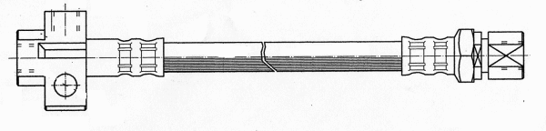 Flexible de frein CEF 510177