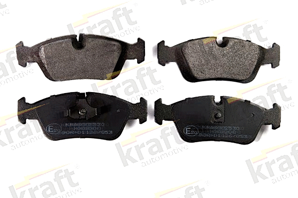Kit de plaquettes de frein, frein à disque KRAFT AUTOMOTIVE 6002530
