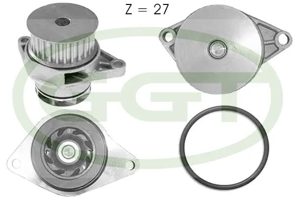 Pompe à eau, refroidissement du moteur GGT PA12021