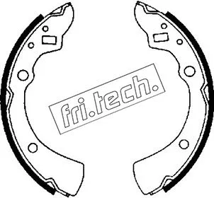 Jeu de mâchoires de frein fri.tech. 1049.115