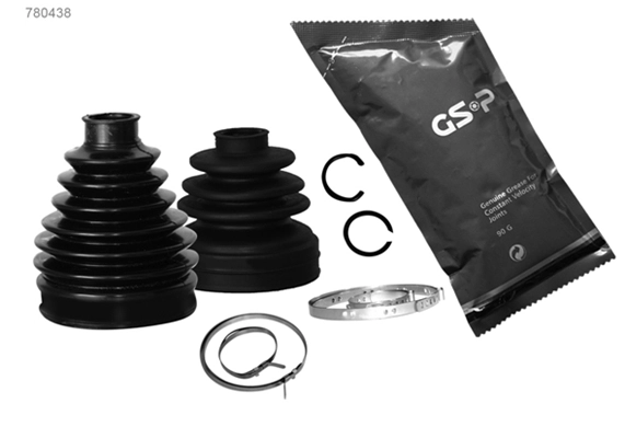 Jeu de joints-soufflets, arbre de commande GSP-BR 780438