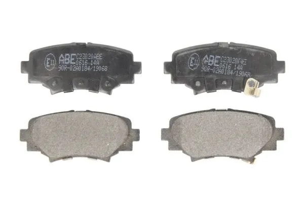 Kit de plaquettes de frein, frein à disque ABE C23020ABE