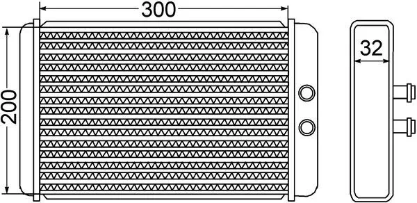Système de chauffage MAHLE AH 61 000S