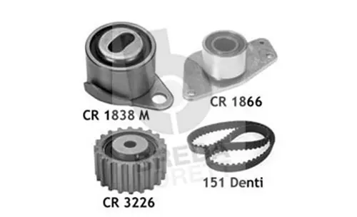 Kit de courroie crantée BREDA LORETT KCD0610