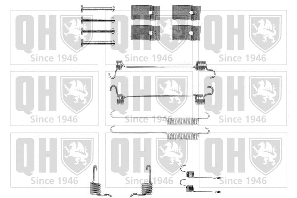Kit d'accessoires, mâchoire de frein QUINTON HAZELL BFK275