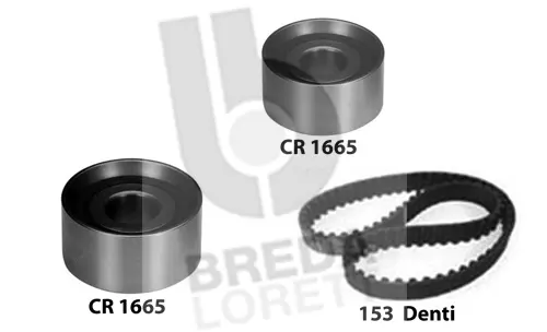 Kit de courroie crantée BREDA LORETT KCD0089