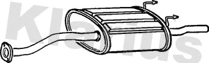 Silencieux arrière KLARIUS 230541