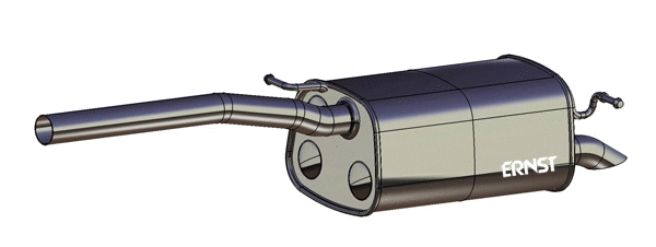 Silencieux arrière VEGAZ GmbH VS-444ERNS