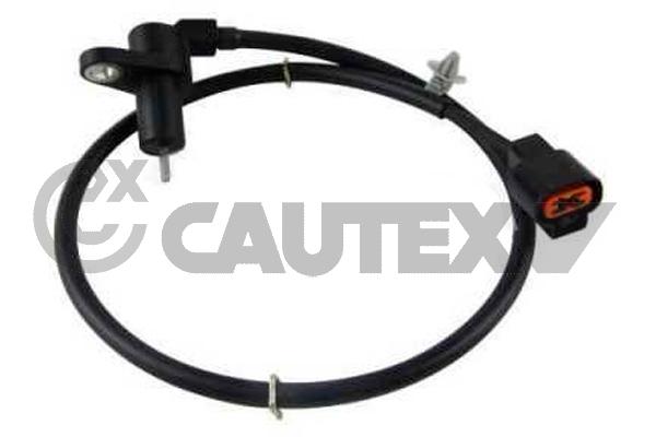 Capteur, vitesse de roue CAUTEX 755305