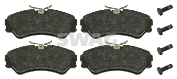 Kit de plaquettes de frein, frein à disque SWAG 30 91 6302