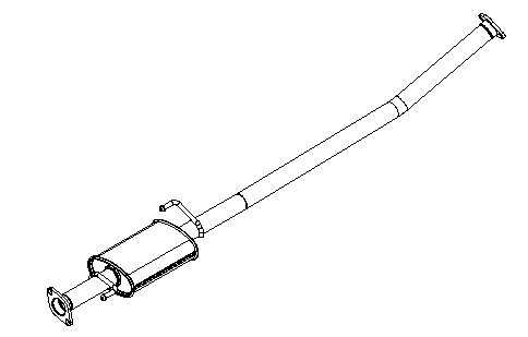 Silencieux central Vellerand 15391