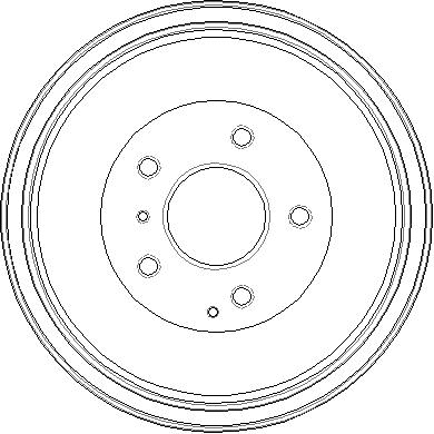 Tambour de frein National NDR308