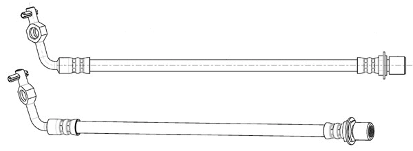 Flexible de frein CEF 510689