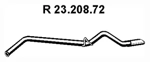 Tuyau d'échappement EBERSPÄCHER 23.208.72