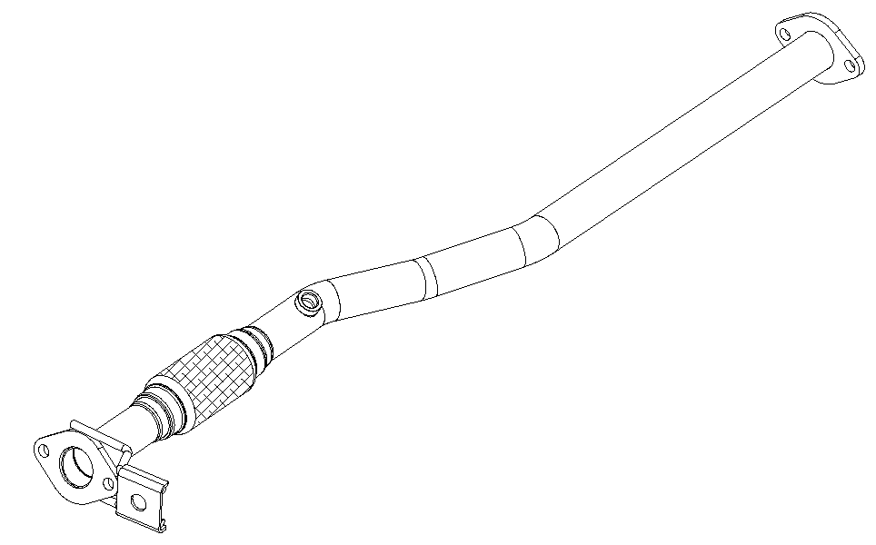 Tuyau d'échappement Vellerand 11781