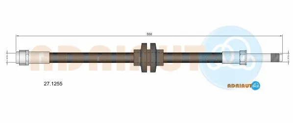 Flexible de frein ADRIAUTO 27.1255