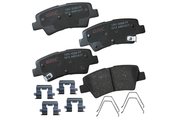 Kit de plaquettes de frein, frein à disque GRC - Ultra Brakes GCD1813
