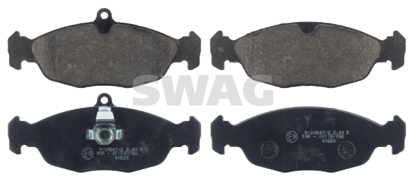 Kit de plaquettes de frein, frein à disque SWAG 99 11 6082