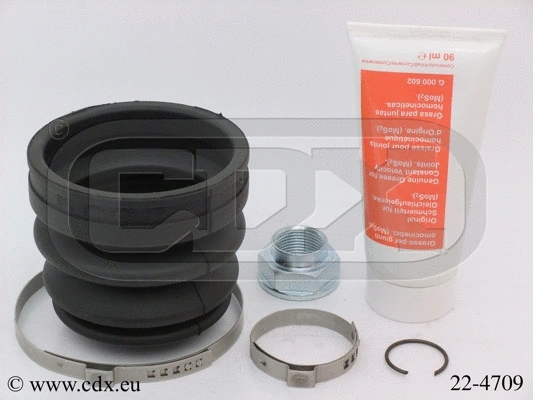 Jeu de joints-soufflets, arbre de commande CDX 22-4709