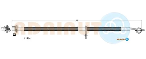Flexible de frein ADRIAUTO 12.1264