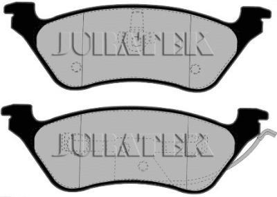 Kit de plaquettes de frein, frein à disque JURATEK JCP1475