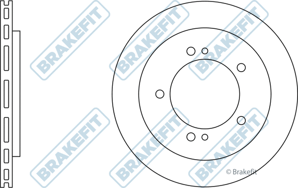Disque de frein APEC SDK6420