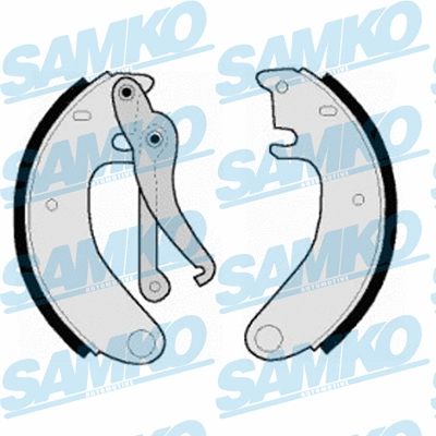 Jeu de mâchoires de frein SAMKO 80420