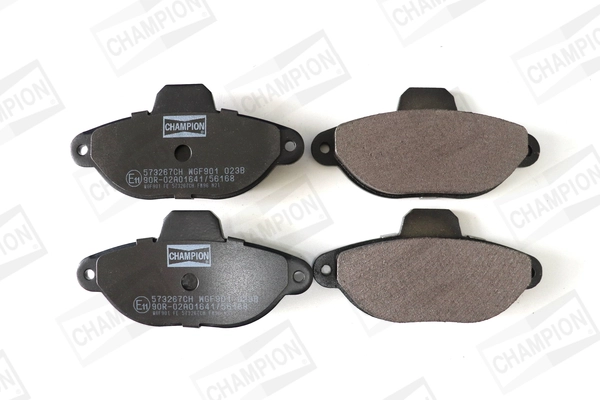Kit de plaquettes de frein, frein à disque CHAMPION 573267CH
