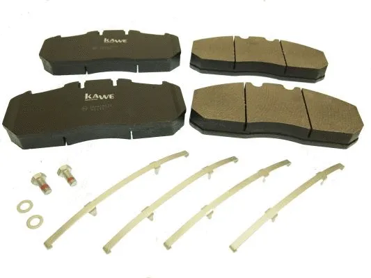 Kit de plaquettes de frein, frein à disque KAWE 88080